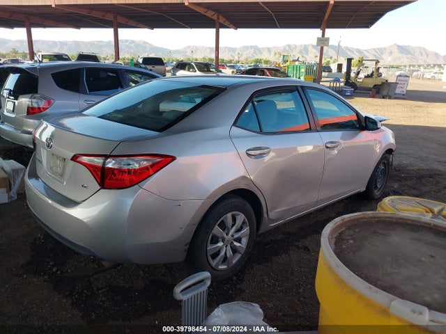 Toyota COROLLA LE 2014 5YFBURHEXEP062469 Image 4