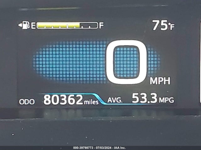 Toyota PRIUS XLE 2019 JTDKARFU8K3073817 Image 15