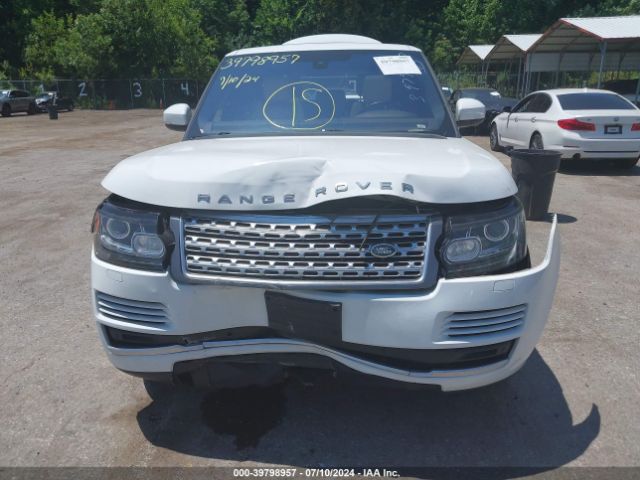 SALGS2VF5GA282151 Land Rover Range Rover 3.0l V6 Supercharged Hse