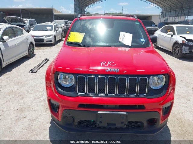 ZACNJAAB6KPK10458 Jeep Renegade Sport Fwd
