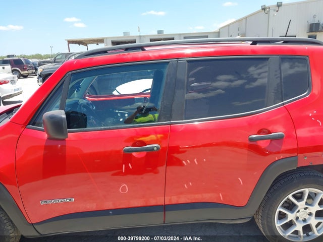 ZACNJAAB6KPK10458 Jeep Renegade Sport Fwd