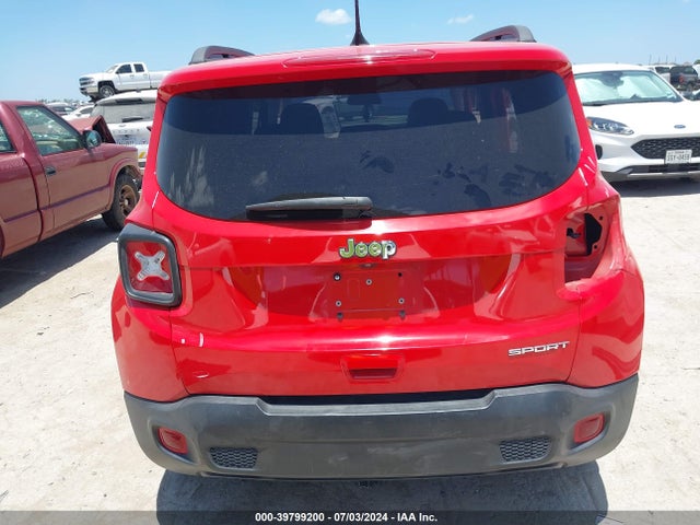 ZACNJAAB6KPK10458 Jeep Renegade Sport Fwd
