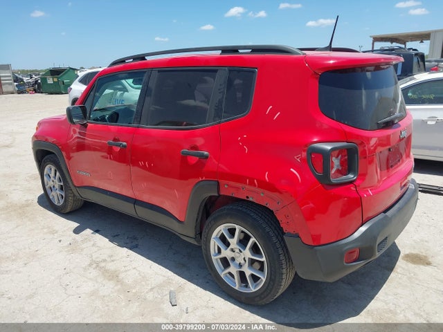 ZACNJAAB6KPK10458 Jeep Renegade Sport Fwd