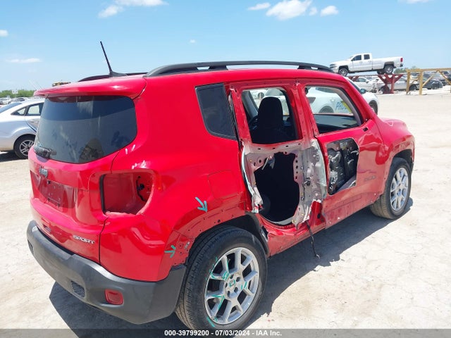 ZACNJAAB6KPK10458 Jeep Renegade Sport Fwd