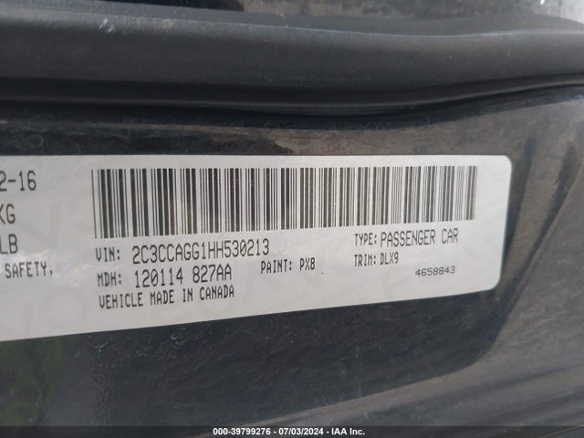 2C3CCAGG1HH530213 Chrysler 300 300s Awd