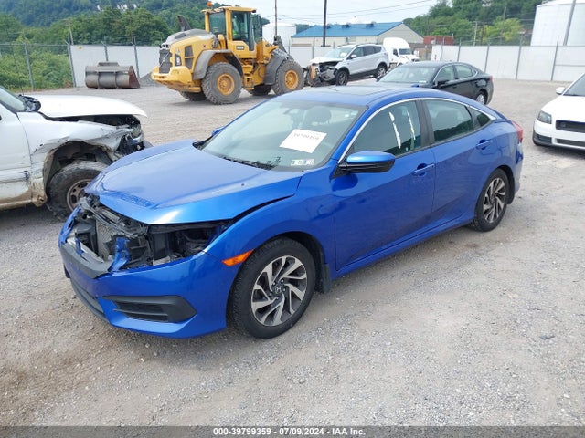 Honda CIVIC EX 2018 2HGFC2F73JH514425 Image 2