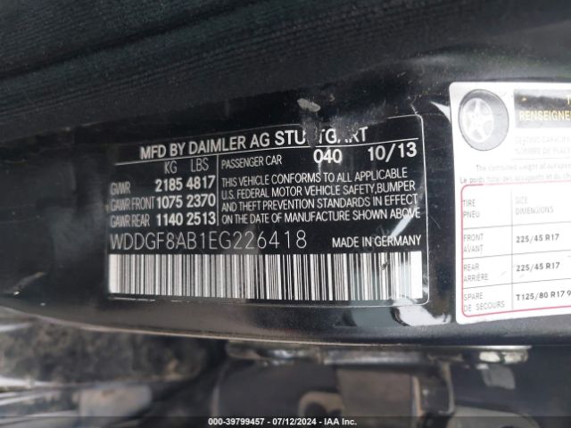 WDDGF8AB1EG226418 Mercedes-Benz C 300 Luxury 4matic/sport 4matic