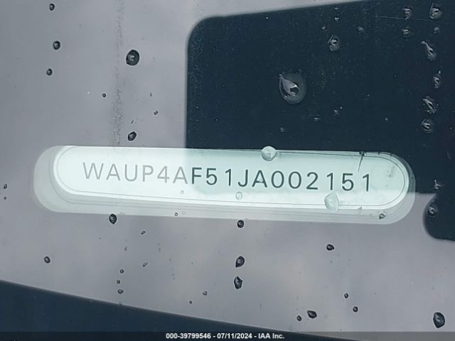 WAUP4AF51JA002151 Audi S5 3.0t Premium Plus