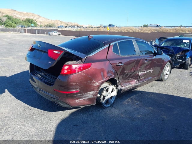 KIA Optima Lx 2014 5XXGM4A73EG311997 Image 4