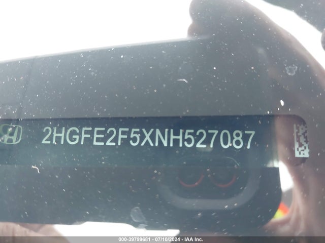 Honda Civic Sport 2022 2HGFE2F5XNH527087 Image 17