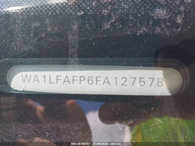 WA1LFAFP6FA127578 Audi Q5 2.0t Premium