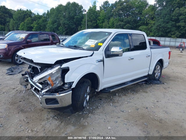 Ford F-150 Lariat 2018 1FTEW1C50JFA27845 Image 2