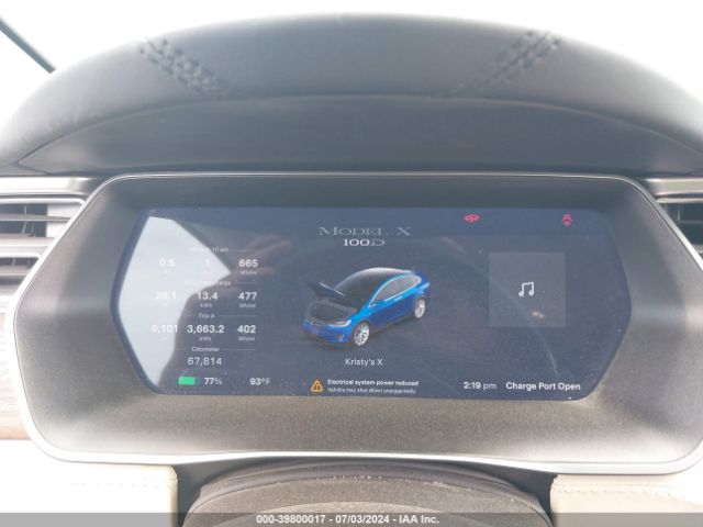 5YJXCBE21HF065612 Tesla Model X 100d/75d/90d