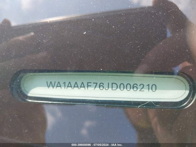 WA1AAAF76JD006210 Audi Q7 3.0t Premium