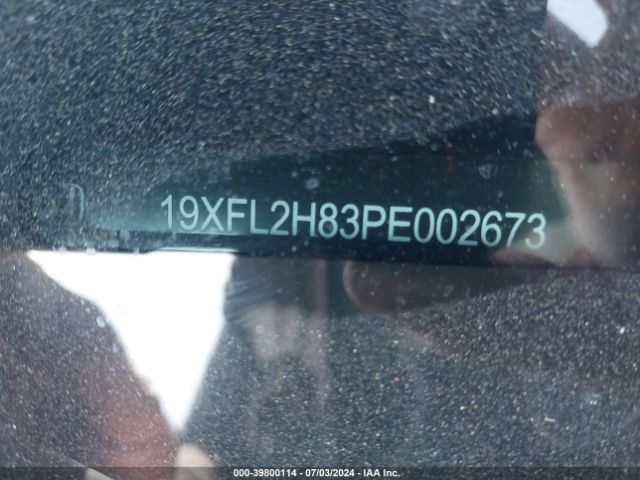 19XFL2H83PE002673 Honda Civic Sport