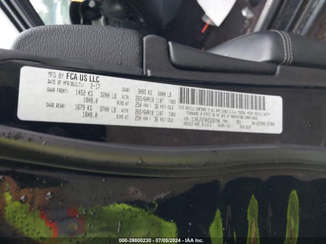 1C4RJFBT8HC836700 Jeep Grand Cherokee Limited 4x4