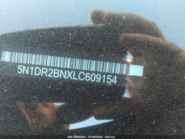 5N1DR2BNXLC609154 Nissan Pathfinder Sv 2wd