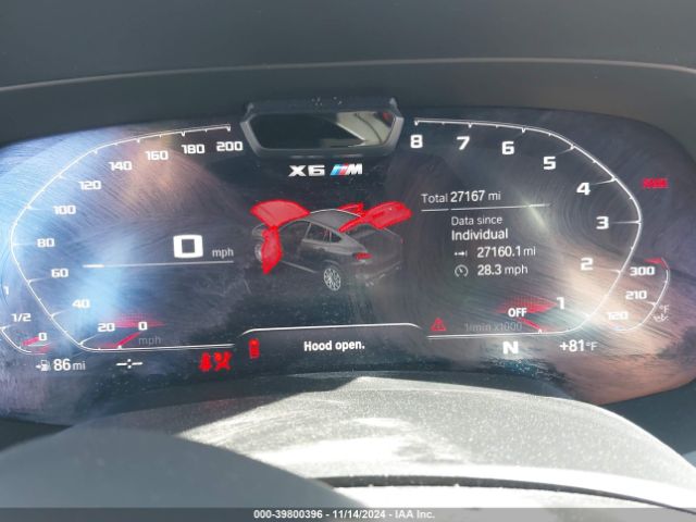5YMCY0C05N9L70680 BMW X6 M