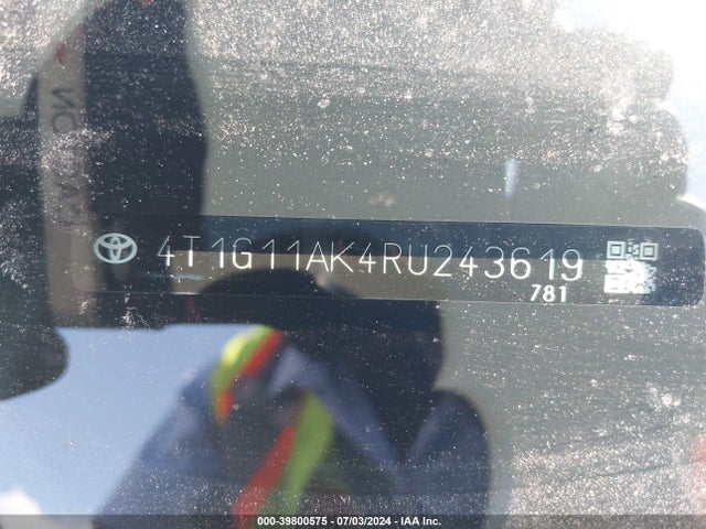 Toyota CAMRY SE 2024 4T1G11AK4RU243619 Image 9