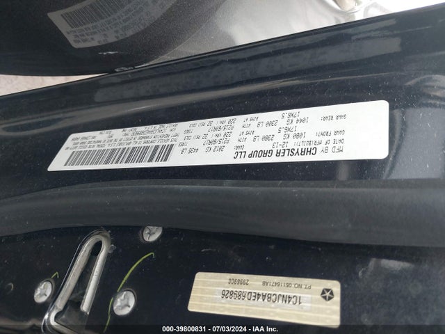 1C4NJCBA4ED689826 Jeep Compass Sport