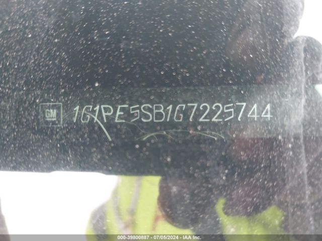 1G1PE5SB1G7225744 Chevrolet Cruze Limited 1lt Auto