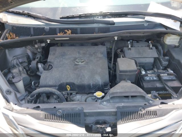 5TDYK3DC6ES443177 Toyota Sienna Xle V6 8 Passenger