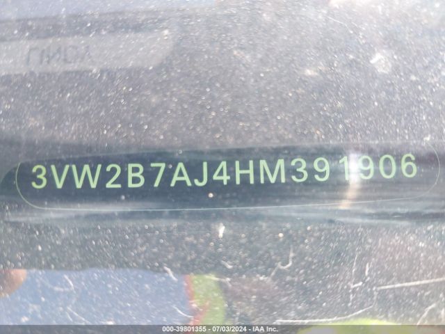 3VW2B7AJ4HM391906 Volkswagen Jetta 1.4t S