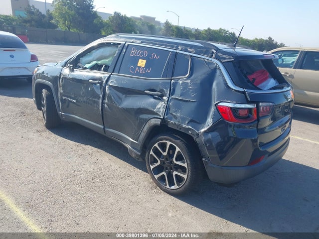 3C4NJCCBXJT420466 Jeep Compass Limited Fwd