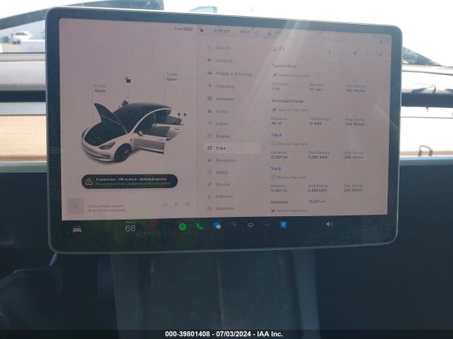 Tesla Model 3 Rear-wheel Drive 2023 5YJ3E1EA1PF489882 Image 18