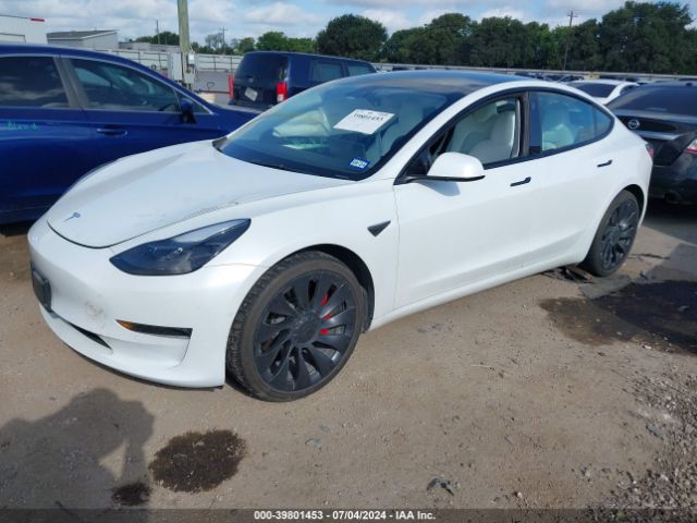 5YJ3E1EC0NF337655 Tesla Model 3 Performance Dual Motor All-wheel Drive