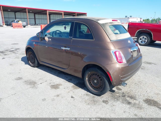 2012 FIAT 500C 3C3CFFDR0CT370299 Photo 2