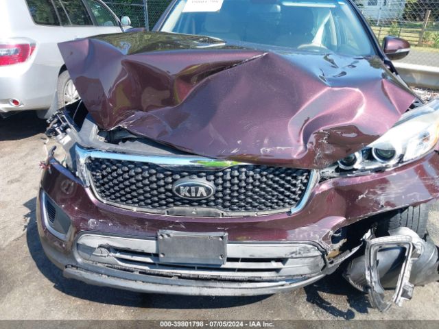 5XYPGDA35GG051217 KIA Sorento 2.4l Lx