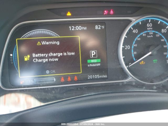 1N4AZ1CV5NC556002 Nissan Leaf Sv 40 Kwh
