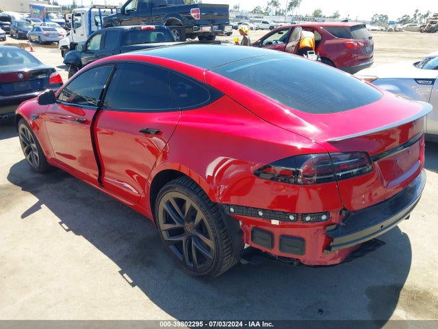 5YJSA1E64NF483297 Tesla Model S Plaid Tri Motor All-wheel Drive