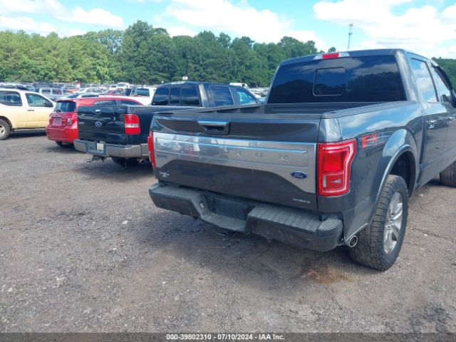 1FTEW1EF4FFC17595 Ford F-150 Platinum