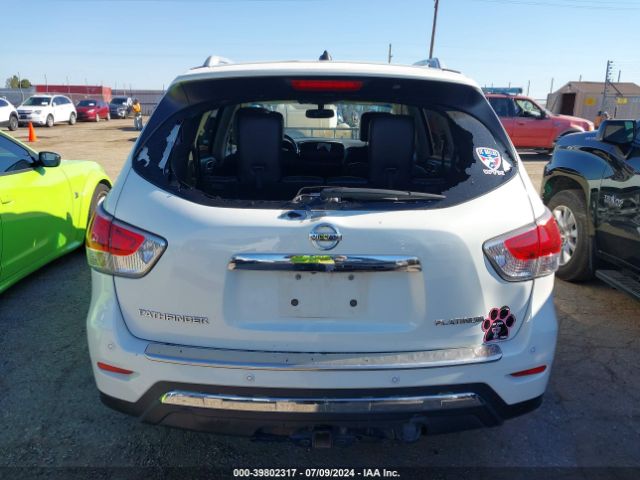 5N1AR2MNXEC701769 Nissan Pathfinder Platinum