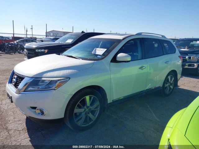 5N1AR2MNXEC701769 Nissan Pathfinder Platinum