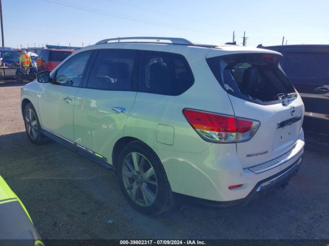 5N1AR2MNXEC701769 Nissan Pathfinder Platinum