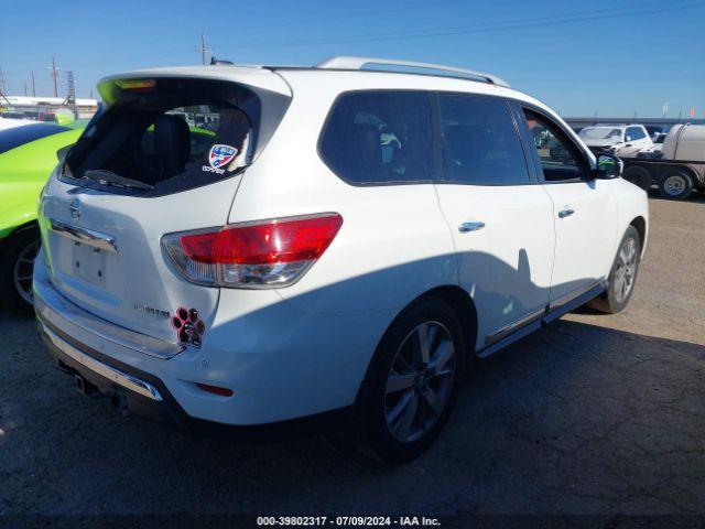 5N1AR2MNXEC701769 Nissan Pathfinder Platinum