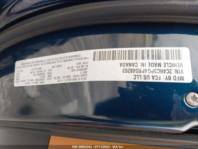 2C4RC3PG4PR548263 Chrysler Pacifica Pinnacle Awd