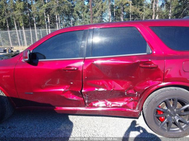 1C4SDJGJ7JC495718 Dodge Durango Srt Awd