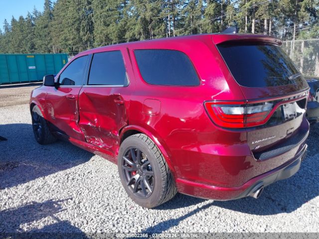 1C4SDJGJ7JC495718 Dodge Durango Srt Awd