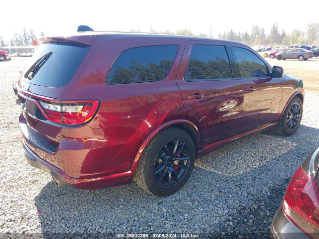 1C4SDJGJ7JC495718 Dodge Durango Srt Awd