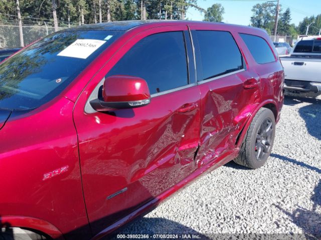 1C4SDJGJ7JC495718 Dodge Durango Srt Awd
