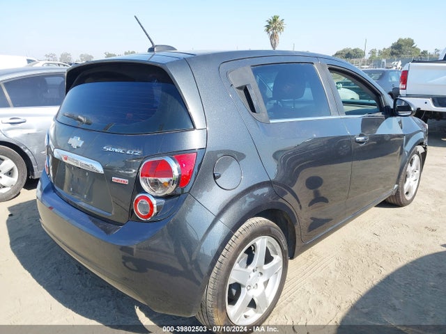 Chevrolet Sonic Ltz Auto 2016 1G1JE6SB9G4159912 Image 4
