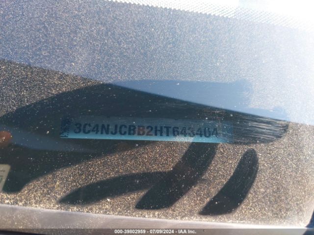 3C4NJCBB2HT643404 Jeep New Compass Latitude Fwd