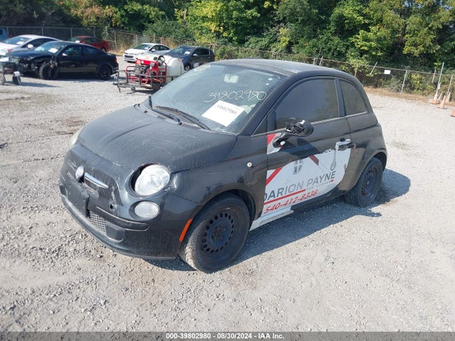 2012 FIAT 500 3C3CFFAR2CT330214 Photo 1