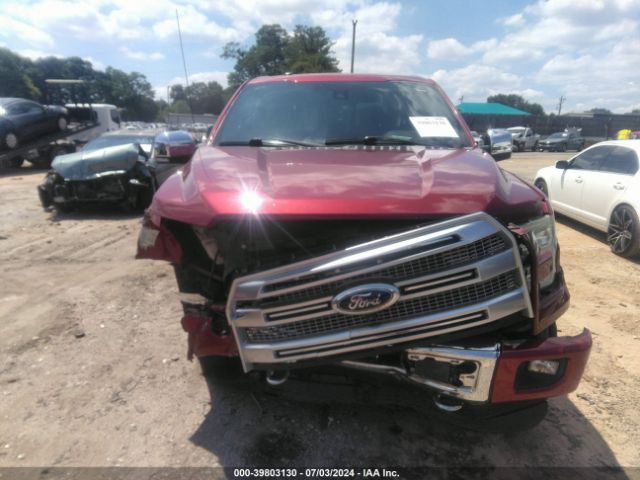 1FTEW1EGXFFC02995 Ford F-150 Platinum
