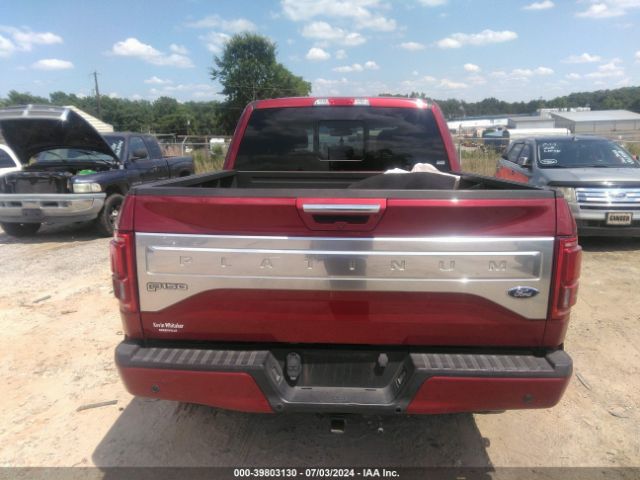 1FTEW1EGXFFC02995 Ford F-150 Platinum