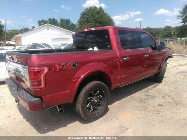 1FTEW1EGXFFC02995 Ford F-150 Platinum